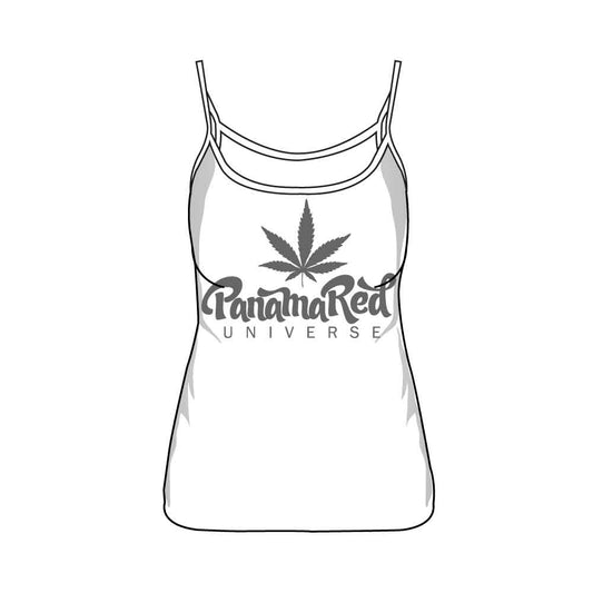 Panama Red Chicks Sleeveless White Tee
